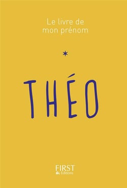 Le Livre De Mon Prenom : Theo