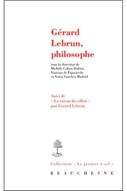 Gérard Lebrun, philosophe