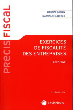 Exercices de fiscalité des entreprises (édition 2020/2021)