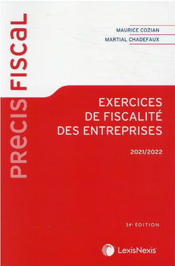 Exercices de fiscalité des entreprises (édition 2021/2022)