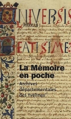 La mémoire en poche - archives départamentales des yvelines