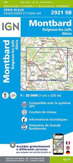 2921Sb Montbard/Baigneus-Les-Juifs/Alesia