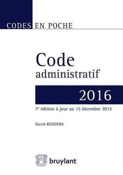 Code administratif 2016