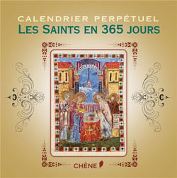 Calendrier Les saints en 365 jours