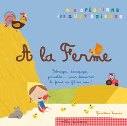 À la ferme - coloriages, découpages, gommettes... pour découvrir la ferme au fil des mois !