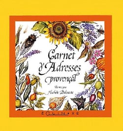 Mini-carnet d'adresses provençal