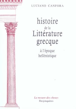 Histoire de la litterature grecque a l'epoque hellenist