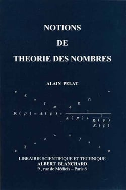 Notions de théorie des nombres