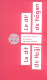 Le dit de hôgen le dit de heiji