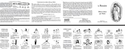Dépliant rosaire 4a - allons à Jésus par Marie