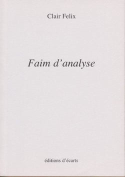 Faim d'analyse