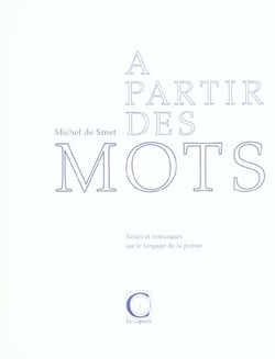 A partir des mots