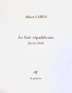Le soir républicain : 25-11-1939