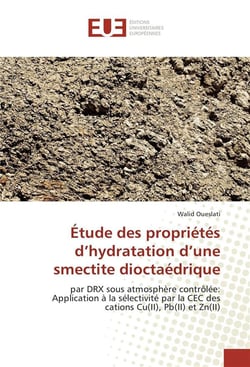 Etude des proprietes d'hydratation d'une smectite dioctaedrique