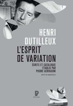L'esprit de variation : écrits et catalogue