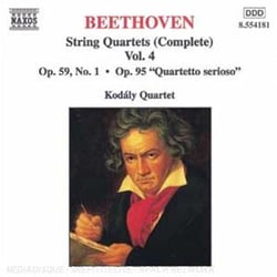 Quatuor A Cordes En Fa Majeur Op59 N 1