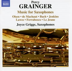 Music for saxophones - CD