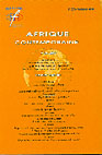 Revue afrique contemporaine n.205 - actualité : afrique verte - dossier spécial sur l'eau