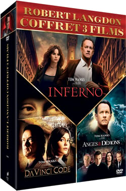 Robert Langdon - Da Vinci Code + Anges & démons + Inferno