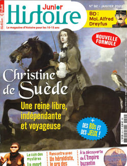 Histoire Junior N°92 Christine de Suède - janvier 2020