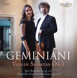 Francesco Geminiani : Sonates pour violon, op. 1