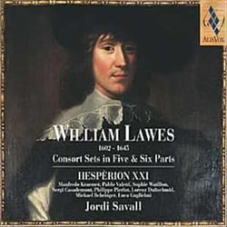 Lawes: Consort Sets. Consorts à 5 et 6