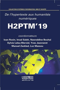 H2PTM'19 - de l'hypertexte aux humanités numériques