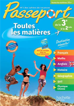 Passeport - toutes les matières - de la 3ème à la 2nde
