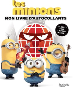 Les minions - mon livre d'autocollants