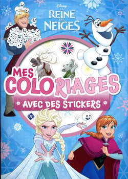 Mes coloriages - la reine des neiges