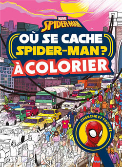 Marvel - ou se cache... a colorier  - spider-man