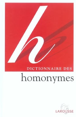 Dictionnaire des homonymes