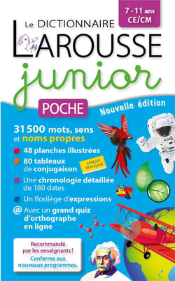 Le dictionnaire Larousse junior poche