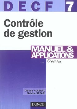 Decf 7 controle de gestion - manuel et applications (6e édition)