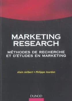 Marketing research - methodes de recherhce et d'etudes en marketing