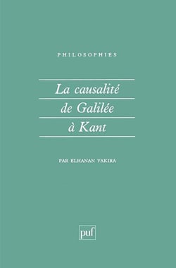 La causalité de Galilée à Kant