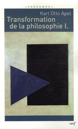 Transformation de la philosophie Tome 1