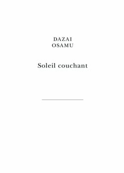 Soleil couchant