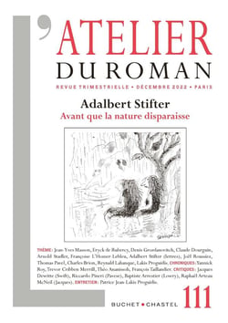 L'atelier du roman n.111 : Adalbert Stifter : avant que la nature disparaisse