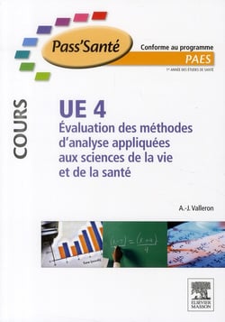 UE4 - évaluation des méthodes d'analyses appliquées aux sciences de la vie et de la santé