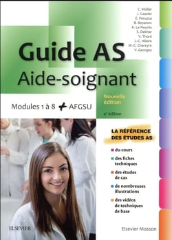 Aide-soignant - modules 1 a 8 + afgsu. avec videos (4e édition)