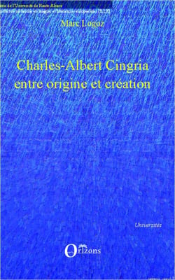 Charles Albert Cingria entre origine et création