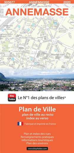 Annemasse : plan de ville (édition 2020)