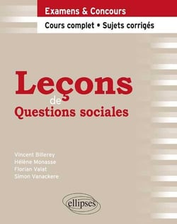 Leçons de questions sociales