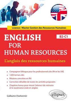 English for human resources / l'anglais des ressources humaines - B2-C1