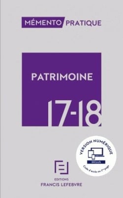 MEMENTO PATRIMOINE 2017-2018