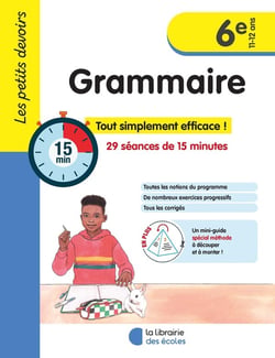 Les petits devoirs : grammaire 6e (édition 2023)