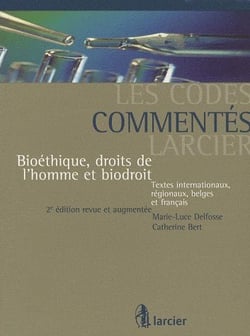 Bert delfosse - bioéthique, droits de l'homme et biodroit