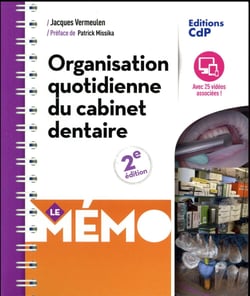 Memo organisation quotidienne du cabinet dentaire