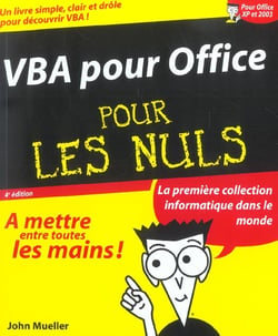 Vba pour office pour les nuls (4e édition)